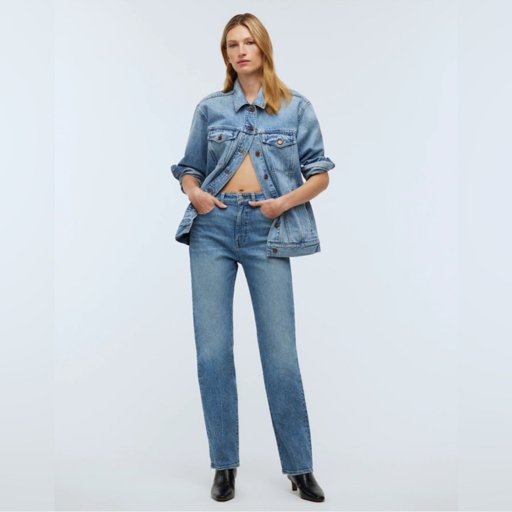 Madewell 90’s Straight Jeans Womens 27 Blue NN457 High Rise
